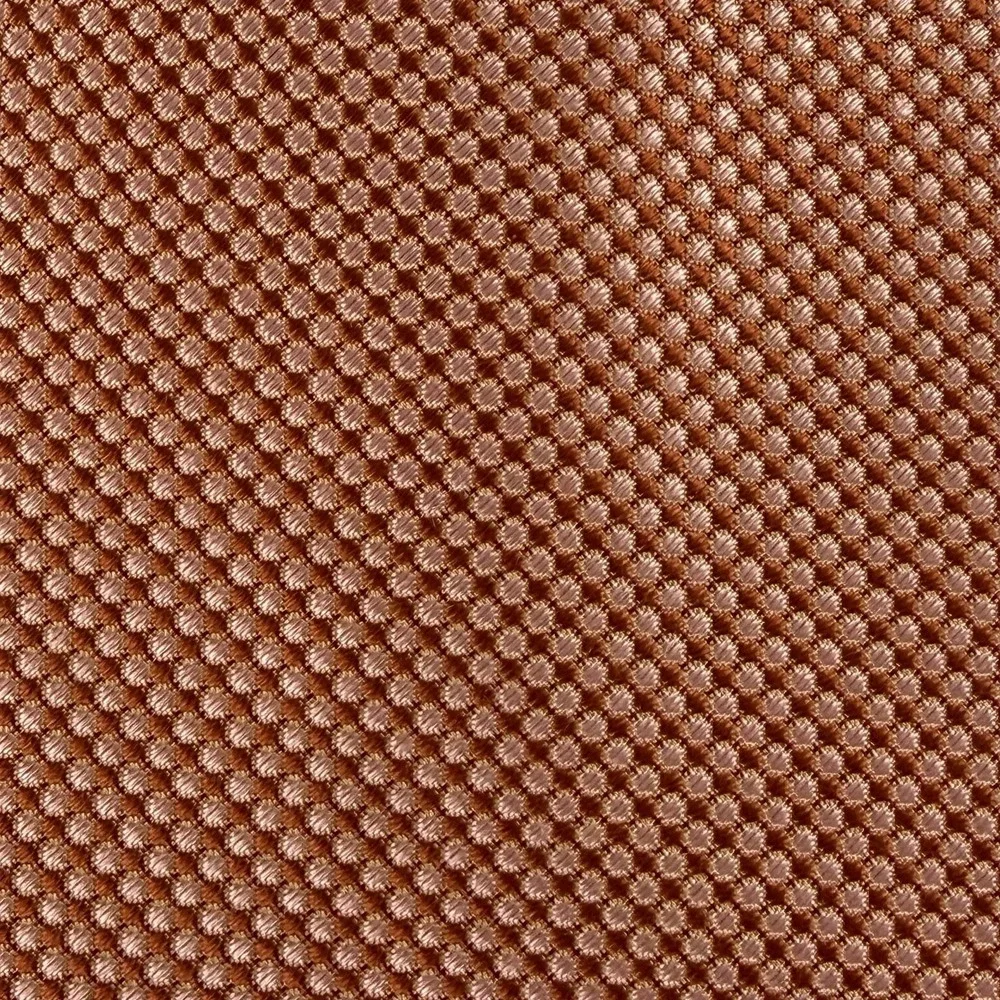 Vintage Unlisted Kenneth Cole Salmon Textured Silk Tie Birdseye 59x3.4